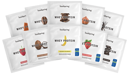 Proteína Whey muestras en Pack de 10