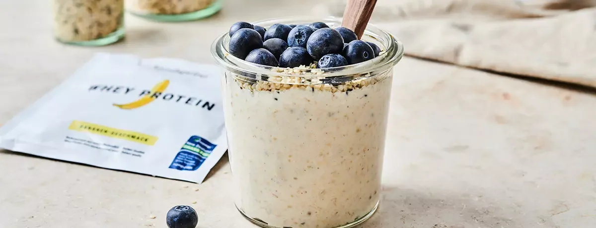 Receta rápida de overnight oats
