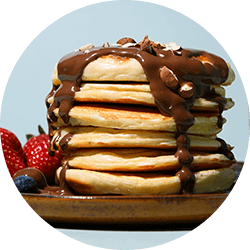 Para decorar tortitas esponjosas