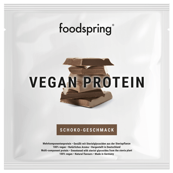 Muestra de proteína vegana