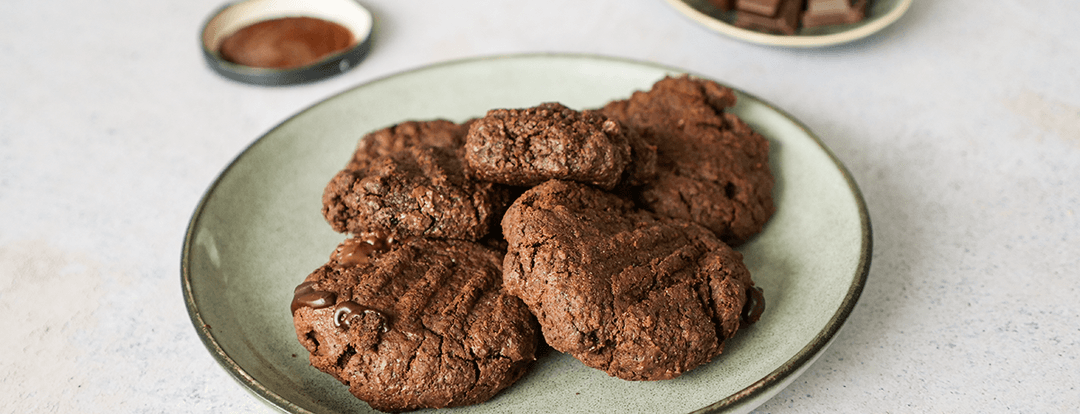 Cookies de chocolate veganas