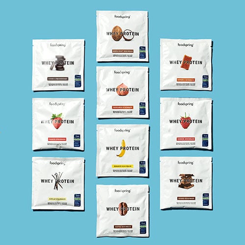 Proteína Whey muestras en Pack de 10