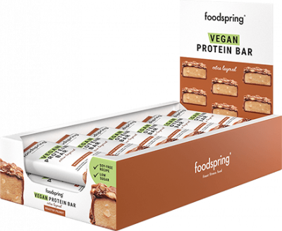 Protein Bar Vegana Capas Extra