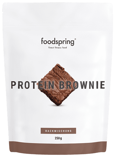 Brownie proteico