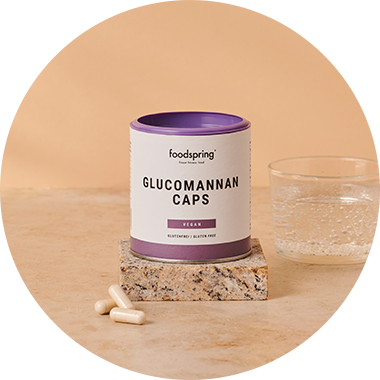 Cápsulas de Glucomanano