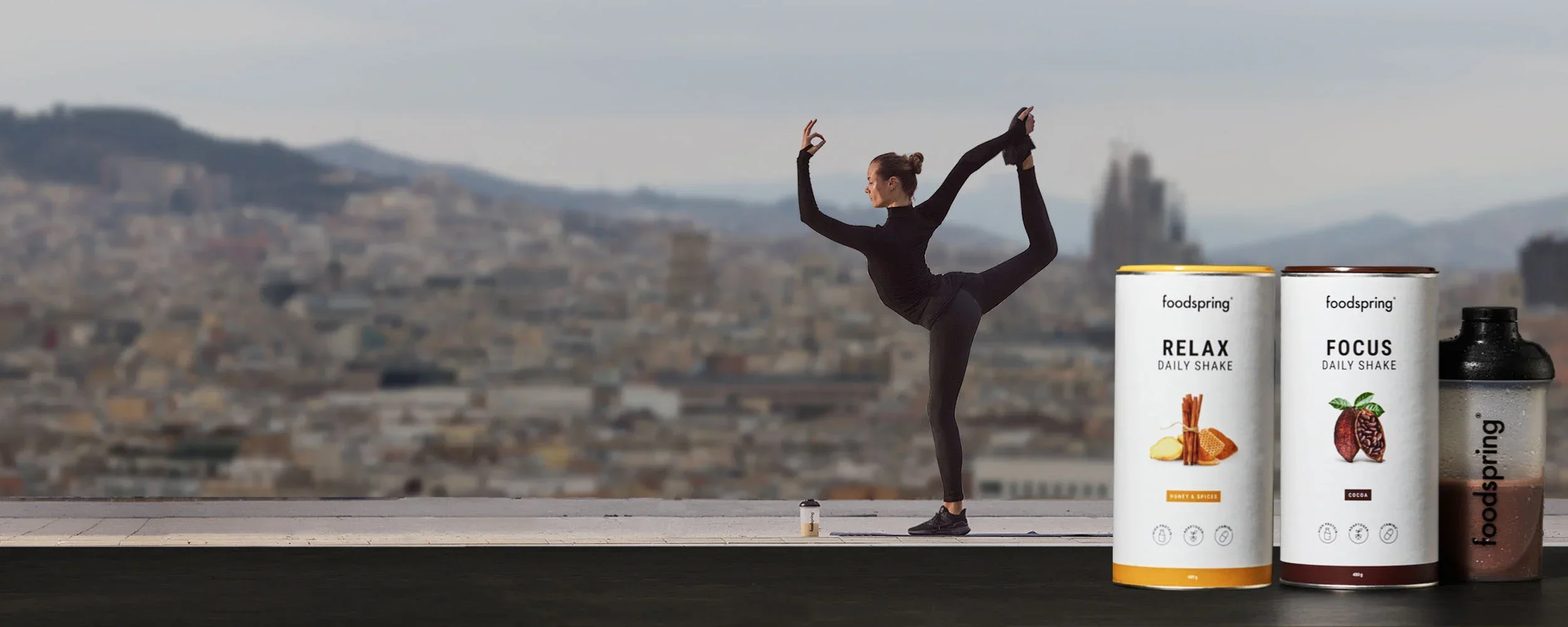Empieza el día con FOCUS. Relájate con RELAX. Empieza el día con FOCUS. Relájate con RELAX.