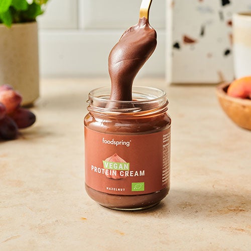 Crema proteica vegana
