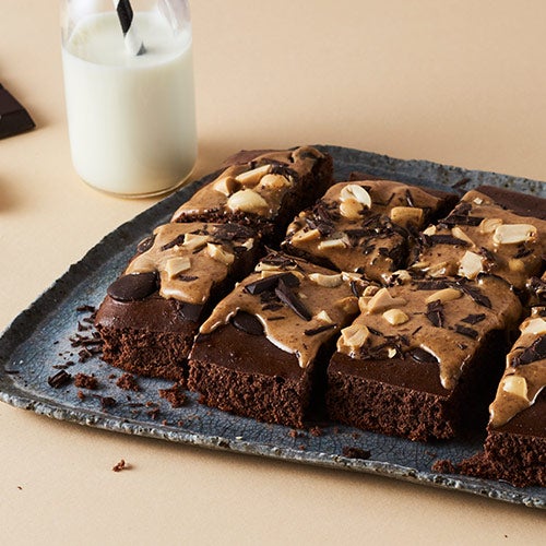 Brownie proteico